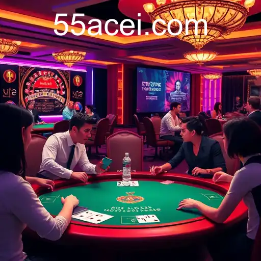 Exploring the Thrilling World of Live Casino: A Closer Look at 55ACE